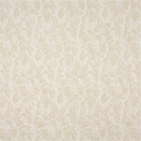 Fine-Line 54 in. Wide Beige And Off White Leaves Upholstery Fabric FI264285